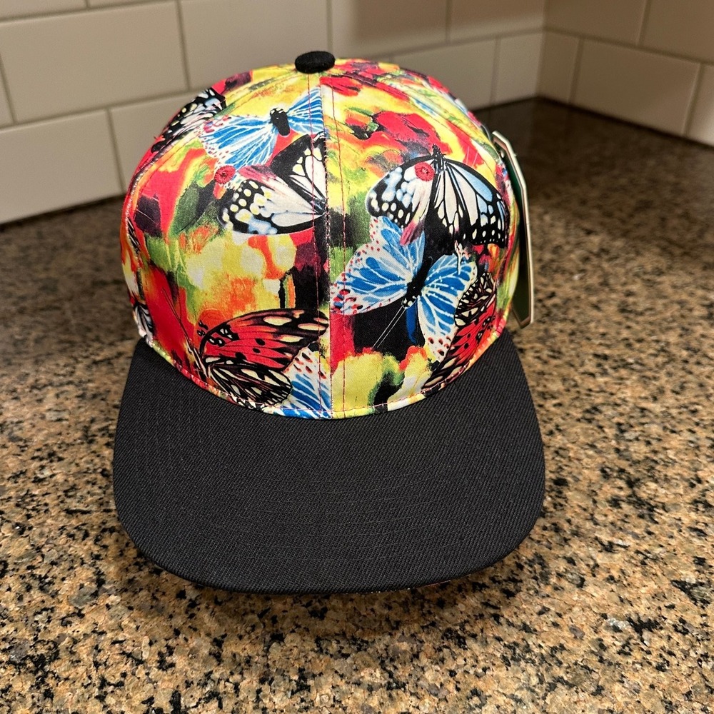 Professional Styel Psalm 23 Crown Butterfly Hat Snapback New